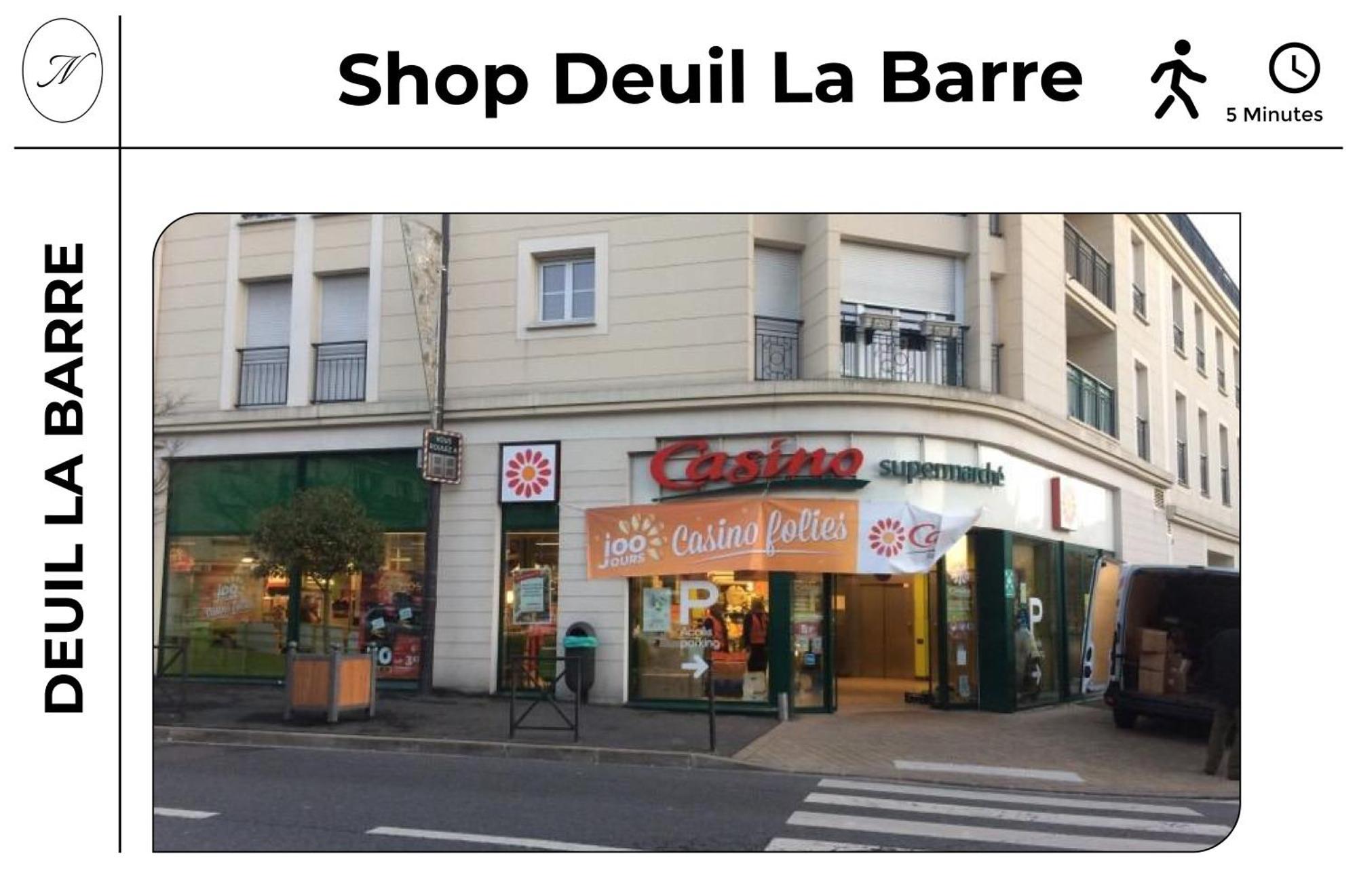 Appartement Parisian Retreat Pour 5 Personnes - 12 Min De Paris - Proche Gare à Deuil-la-Barre Extérieur photo
